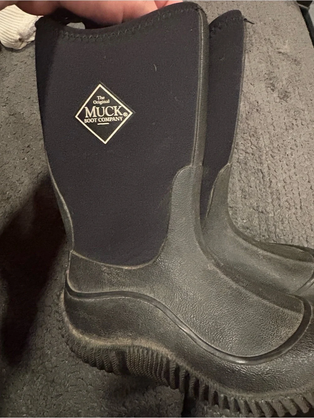 Muck Boot Company Black Neoprene Artic Boots